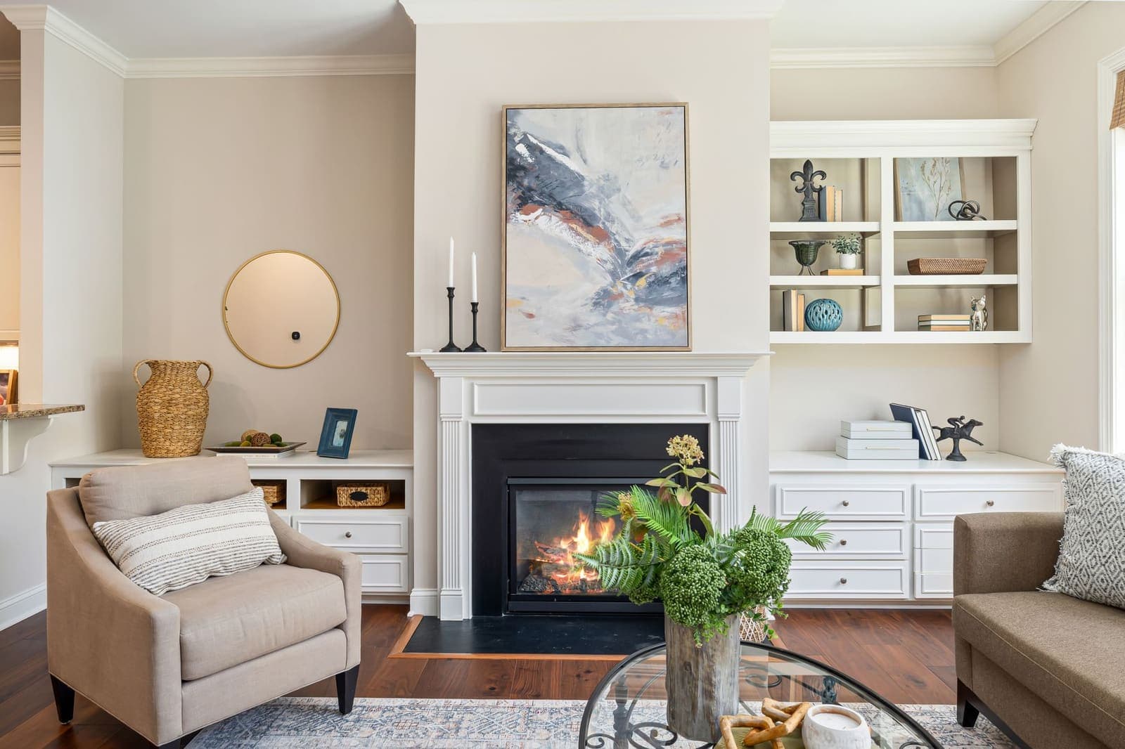 A bright, welcoming Irish living room